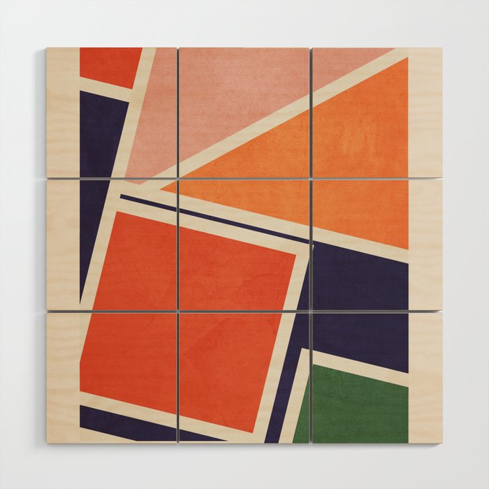 Modern Abstraction 18 Wood Wall Art Gallery Image 1