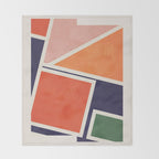 Modern Abstraction 18 Throw Blanket Gallery Image 2