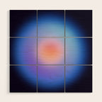 Serene - Circular Gradient Wood Wall Art Gallery Image 1