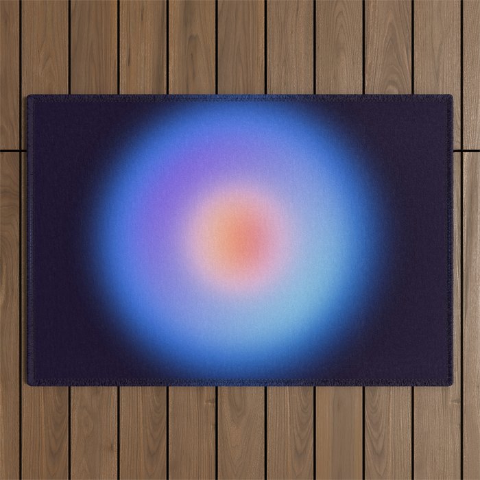 Serene - Circular Gradient Outdoor Rug Gallery Image 1