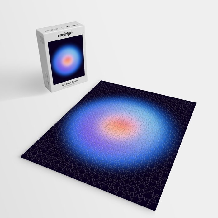 Serene - Circular Gradient Jigsaw Puzzle Gallery Image 2
