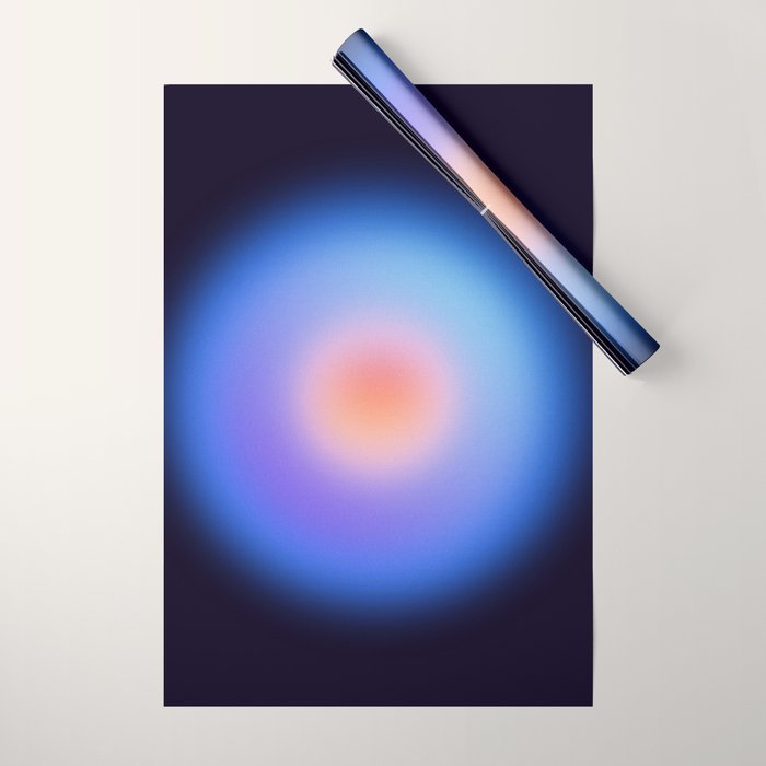 Serene - Circular Gradient Wrapping Paper Gallery Image 1
