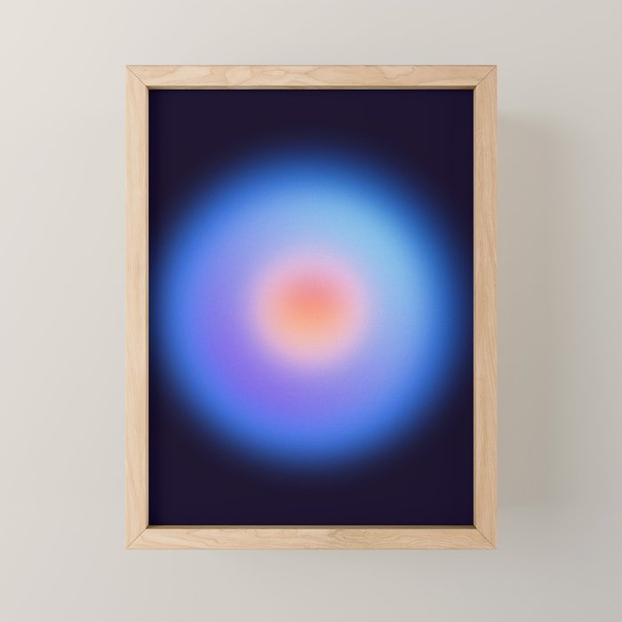 Serene - Circular Gradient Mini Art Print Gallery Image 1