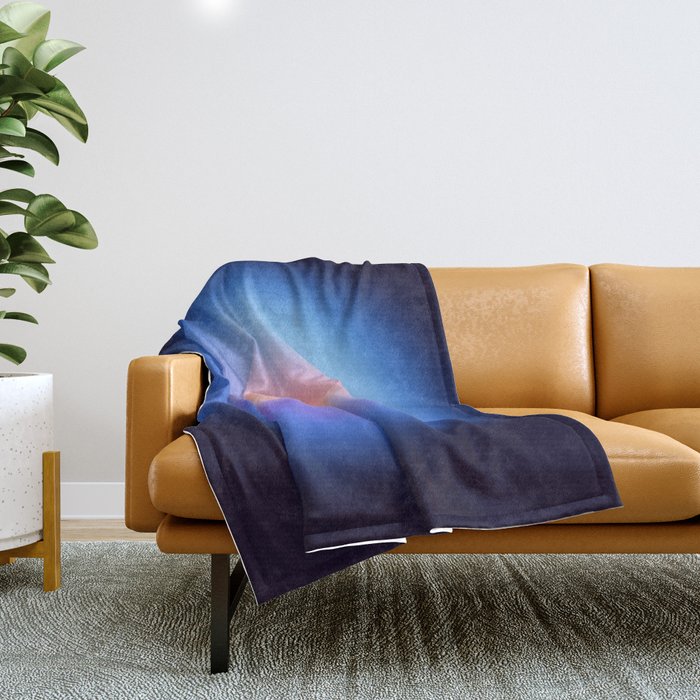 Serene - Circular Gradient Throw Blanket Gallery Image 1
