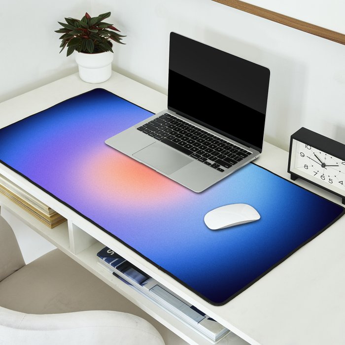 Serene - Circular Gradient Desk Mat Gallery Image 2