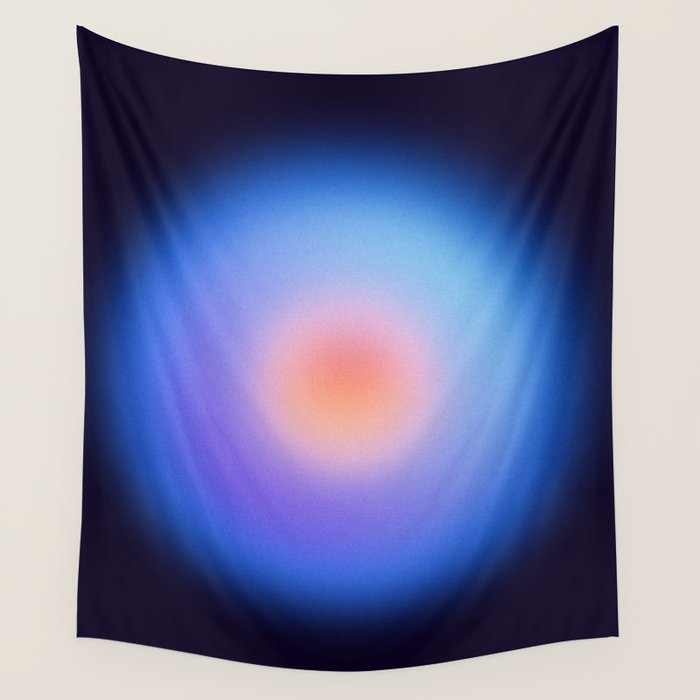 Serene - Circular Gradient Wall Tapestry Gallery Image 1