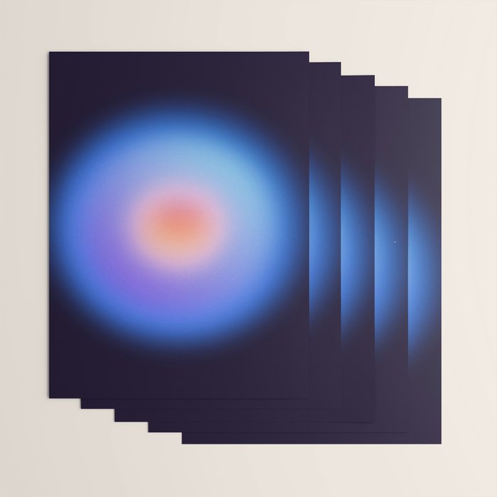 Serene - Circular Gradient Wrapping Paper Gallery Image 3