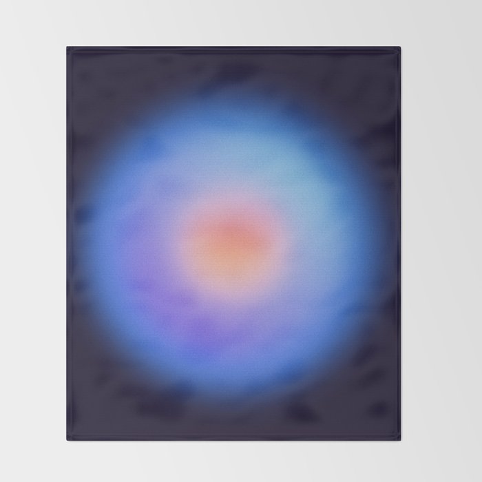 Serene - Circular Gradient Throw Blanket Gallery Image 2