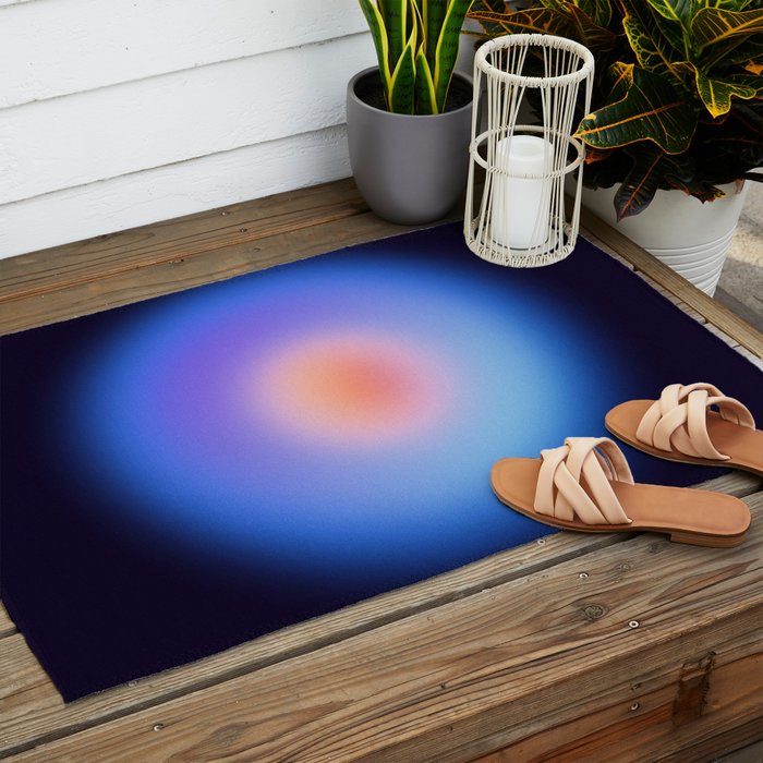 Serene - Circular Gradient Outdoor Rug Gallery Image 2