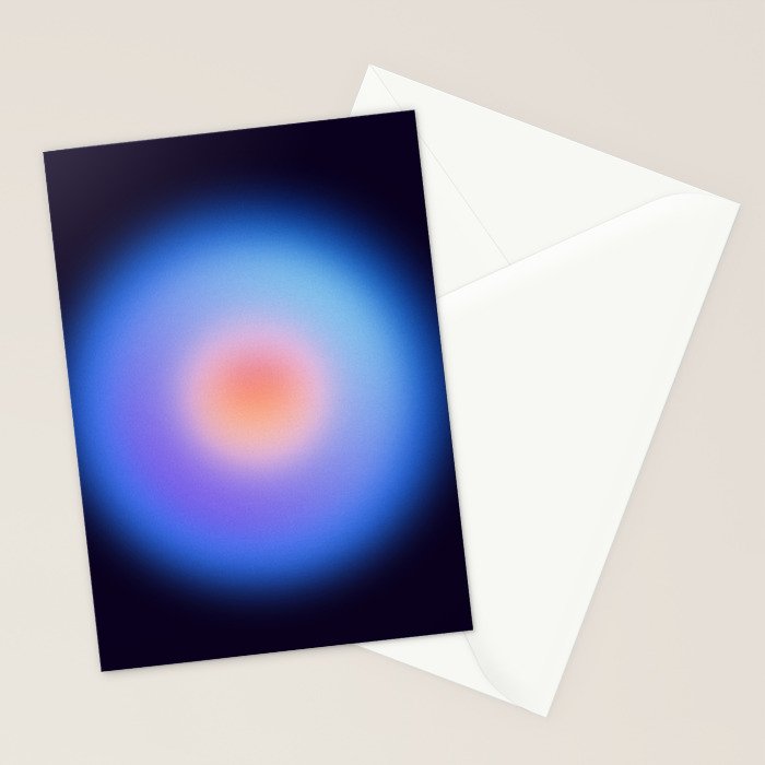 Serene - Circular Gradient Stationery Card Gallery Image 2