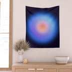 Serene - Circular Gradient Wall Tapestry Gallery Image 2