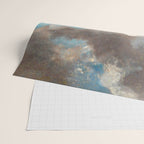 Landscape with Grey Clouds Wrapping Paper Gallery Image 2