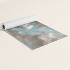 Landscape with Grey Clouds Yoga Mat Gallery Image 2