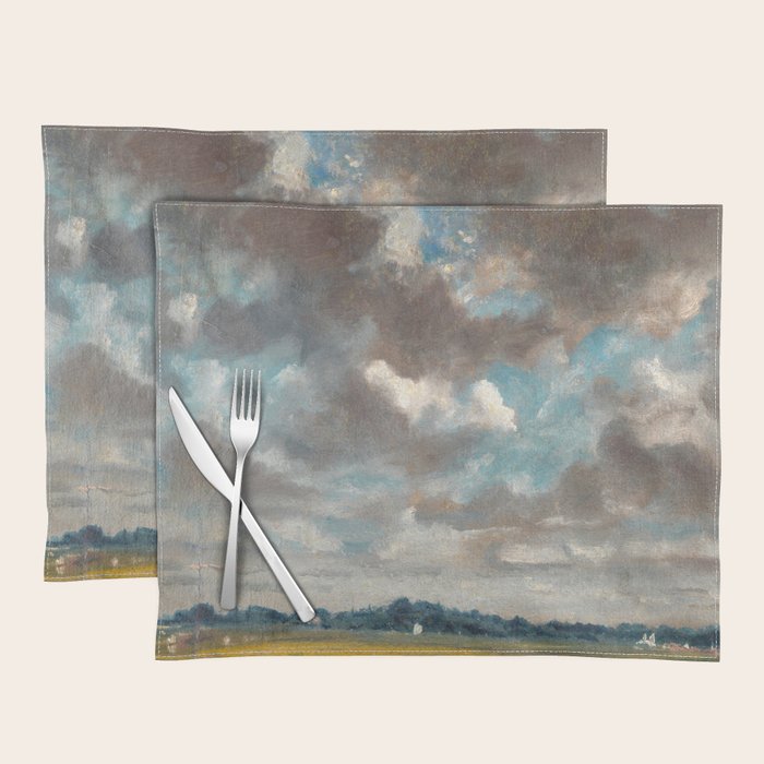 Landscape with Grey Clouds Placemat Gallery Image 1