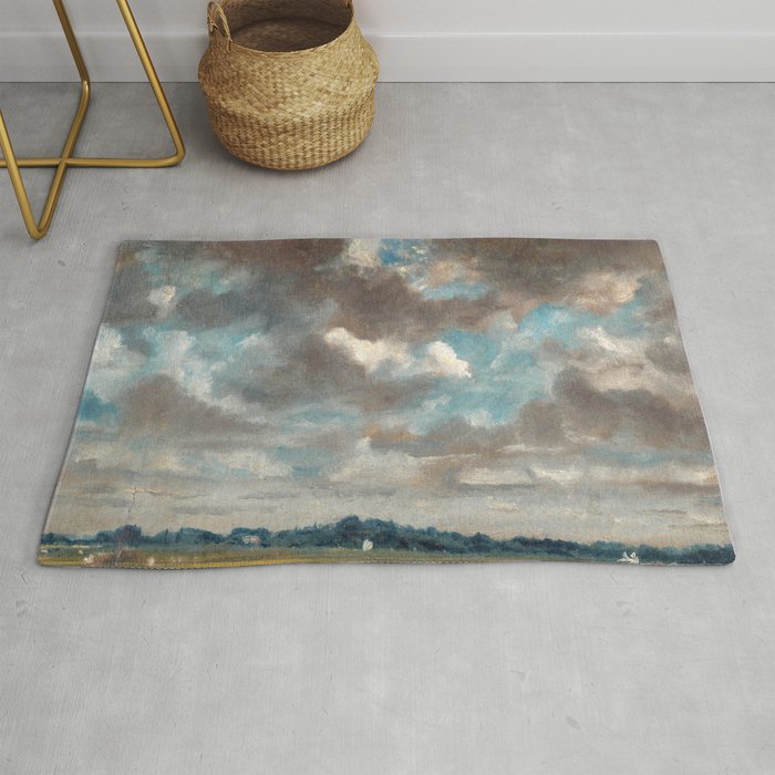Landscape with Grey Clouds Rug Gallery Image 1