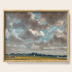 Landscape with Grey Clouds Serving Tray Gallery Image 1