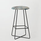 Landscape with Grey Clouds Stool Gallery Image 1