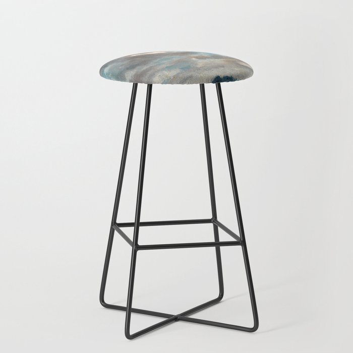 Landscape with Grey Clouds Stool Gallery Image 1