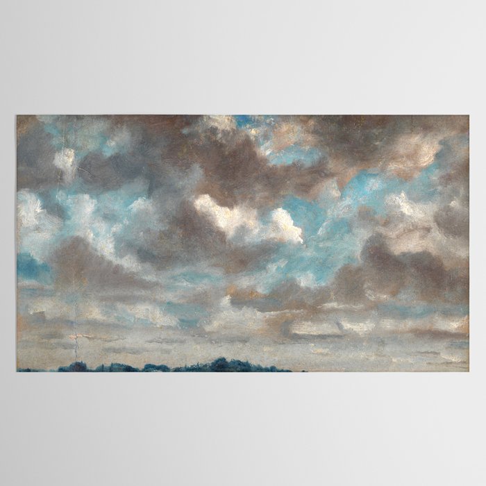 Landscape with Grey Clouds Tablecloth Gallery Image 2