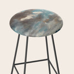 Landscape with Grey Clouds Stool Gallery Image 2