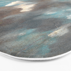 Landscape with Grey Clouds Bath Mat Gallery Image 3