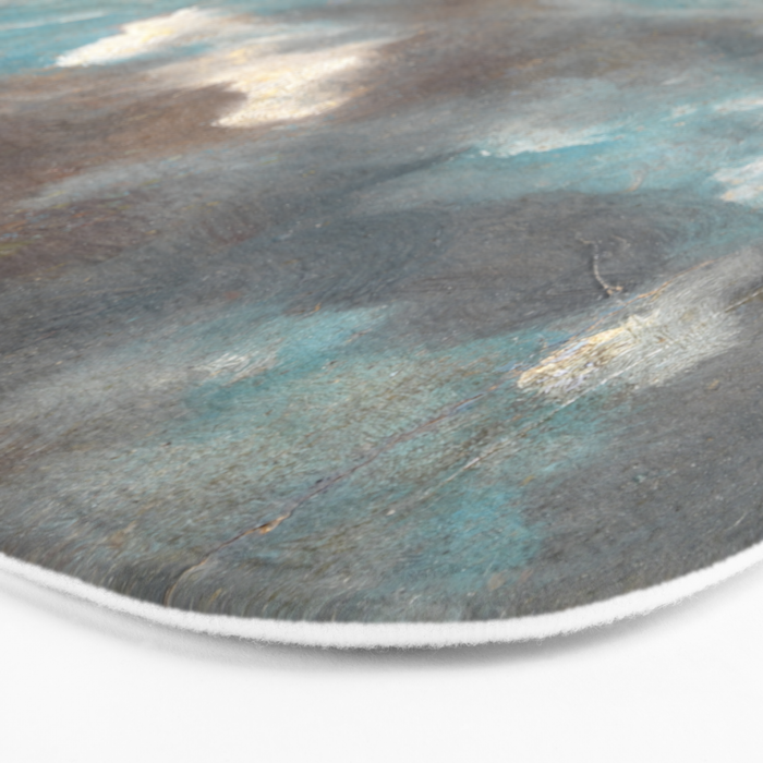 Landscape with Grey Clouds Bath Mat Gallery Image 3