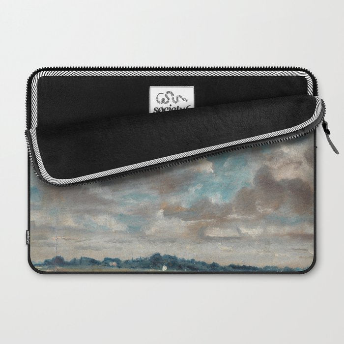 Landscape with Grey Clouds Laptop Sleeve Gallery Image 2