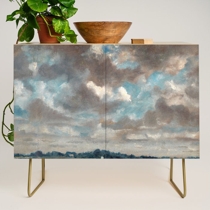 Landscape with Grey Clouds Credenza Gallery Image 1