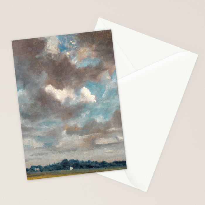Landscape with Grey Clouds Stationery Card Gallery Image 2