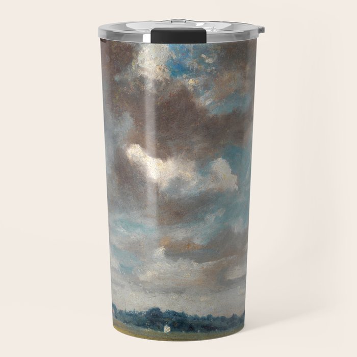 Landscape with Grey Clouds Travel Mug Gallery Image 1