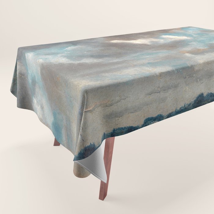 Landscape with Grey Clouds Tablecloth Gallery Image 1