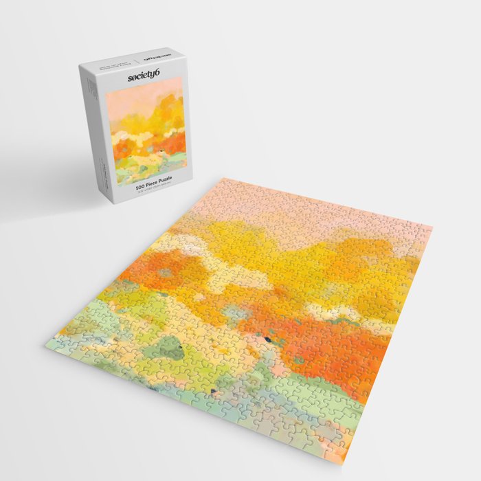 abstract spring sun Jigsaw Puzzle Gallery Image 2