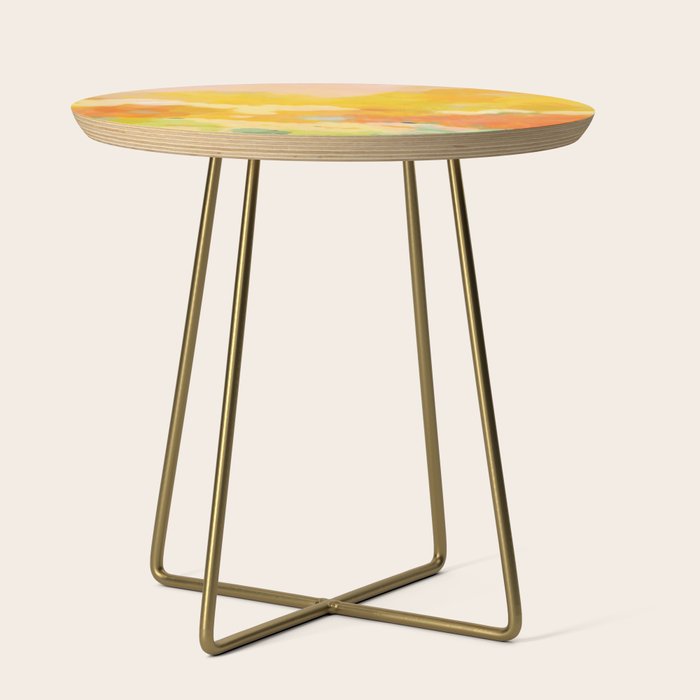 abstract spring sun Side Table Gallery Image 1
