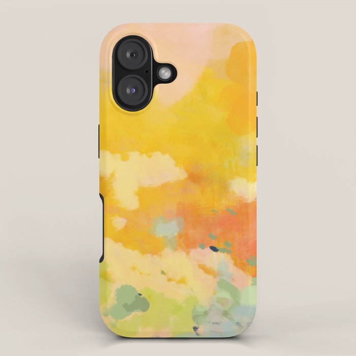 abstract spring sun iPhone Case Gallery Image 1