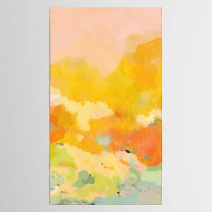abstract spring sun Tablecloth Gallery Image 2