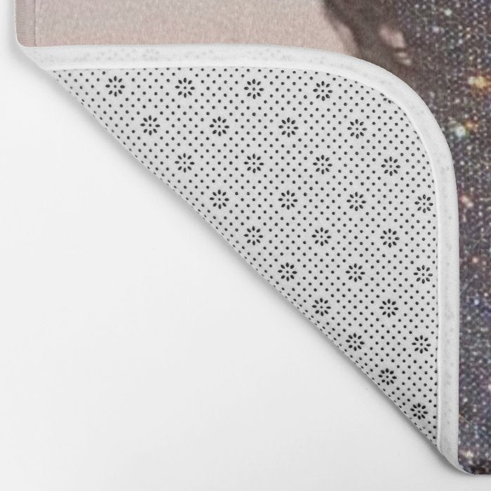 DANCING ON THE BEACH | dance | sunset | summer | dress | glitter | bling |  collage | vibe | happy  Bath Mat Gallery Image 2