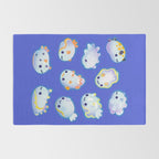 White sea slug Rug Gallery Image 2