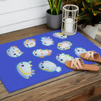 White sea slug Outdoor Rug Gallery Image 2