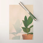 Little Pot Plant Wrapping Paper Gallery Image 1