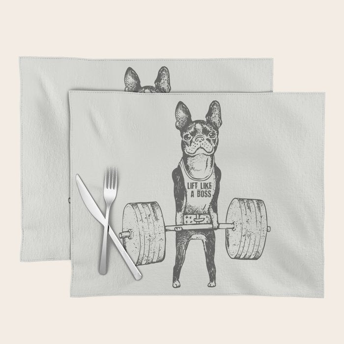 Boston Terrier Lift Placemat Gallery Image 1