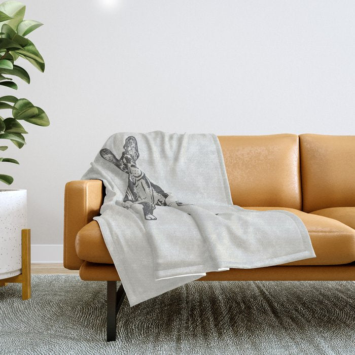 Boston Terrier Lift Throw Blanket Gallery Image 1