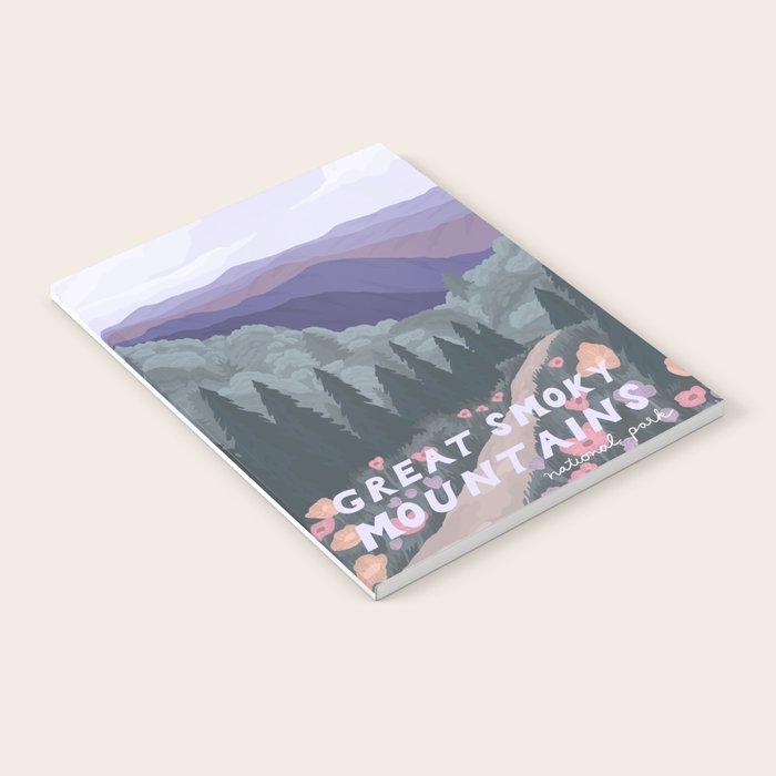 Great Smoky Mountains National Park, National Parks Illustrated, Gatlinburg, Tennessee  Notebook Gallery Image 2