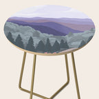 Great Smoky Mountains National Park, National Parks Illustrated, Gatlinburg, Tennessee  Side Table Gallery Image 2