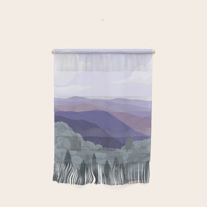 Great Smoky Mountains National Park, National Parks Illustrated, Gatlinburg, Tennessee  Wall Hanging Gallery Image 1