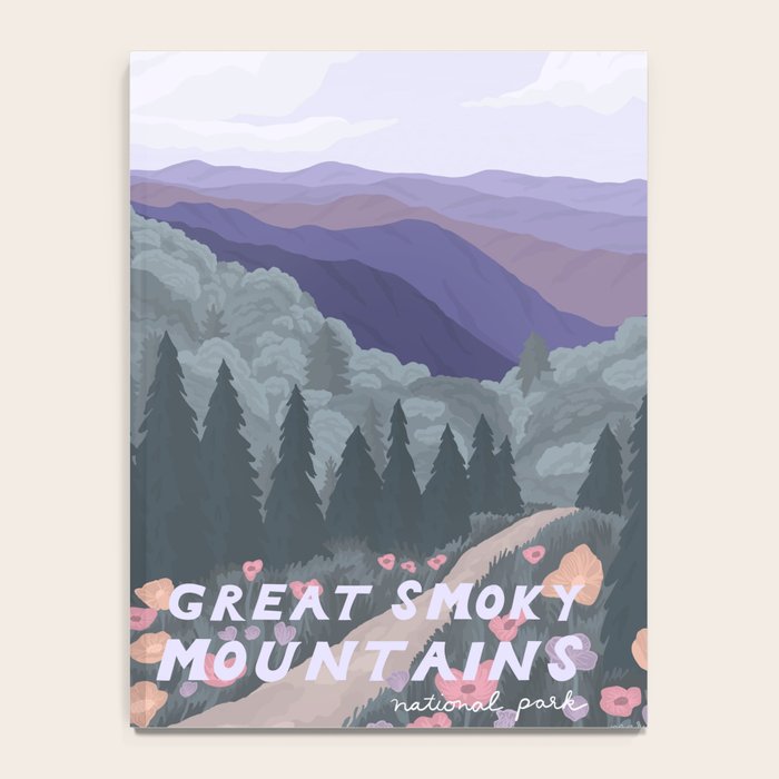 Great Smoky Mountains National Park, National Parks Illustrated, Gatlinburg, Tennessee  Notebook Gallery Image 4