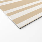 Classic Stripes XLIII - Neutral Tan Welcome Mat Gallery Image 2
