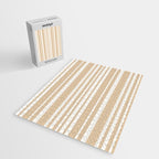 Classic Stripes XLIII - Neutral Tan Jigsaw Puzzle Gallery Image 2