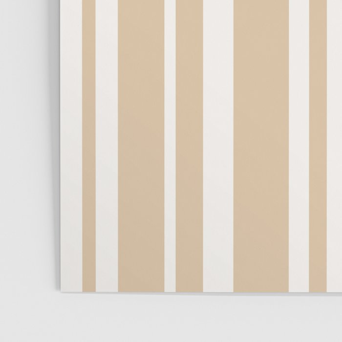 Classic Stripes XLIII - Neutral Tan Poster Gallery Image 3
