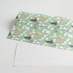Letters and bunnies Wrapping Paper Gallery Image 2