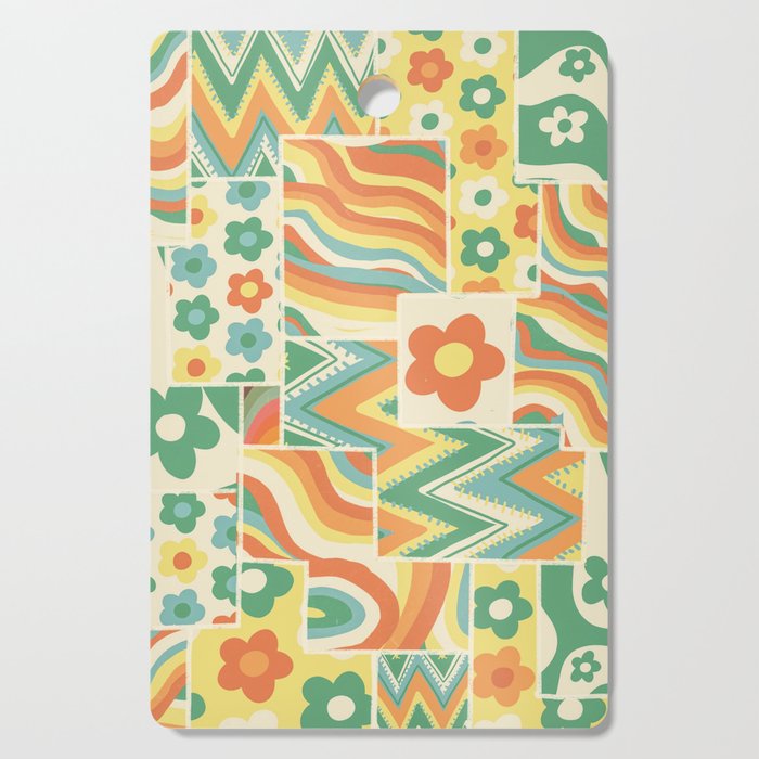 Patchwork #3 Cutting Board Gallery Image 1